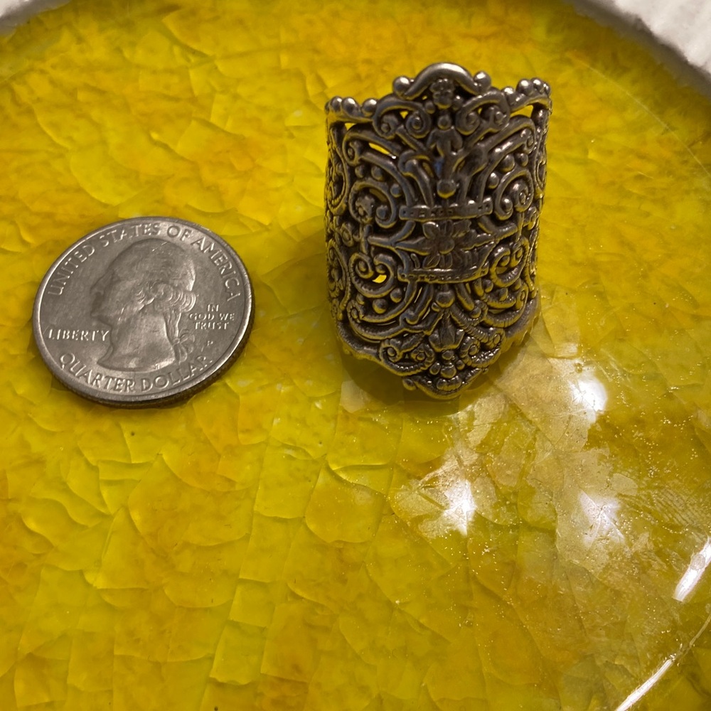 Intricate Silver Filigree Ring
